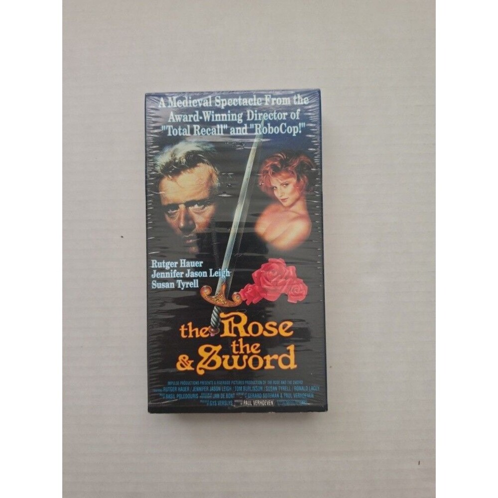 The Rose and The Sword VHS 1985 Rutger Hauer Simitar Video Fantasy Cult Classic
